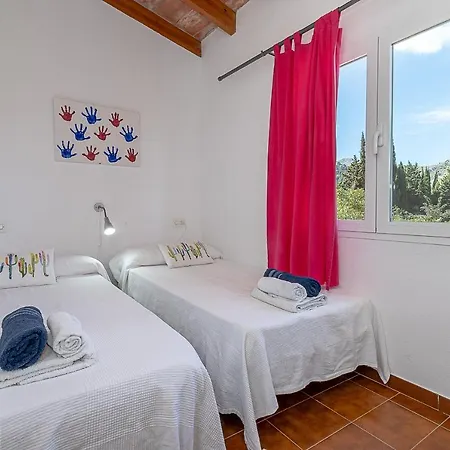 Palmeras 4 Personas Cerca Del Pueblo De Pollensa