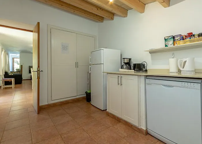 Palmeras 4 Personas Cerca Del Pueblo De Villa